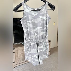Athleta girl camo romper L 12